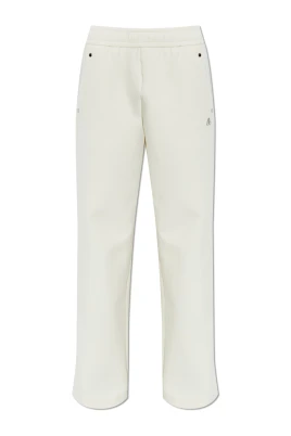 Mix Media Wide Leg Pant