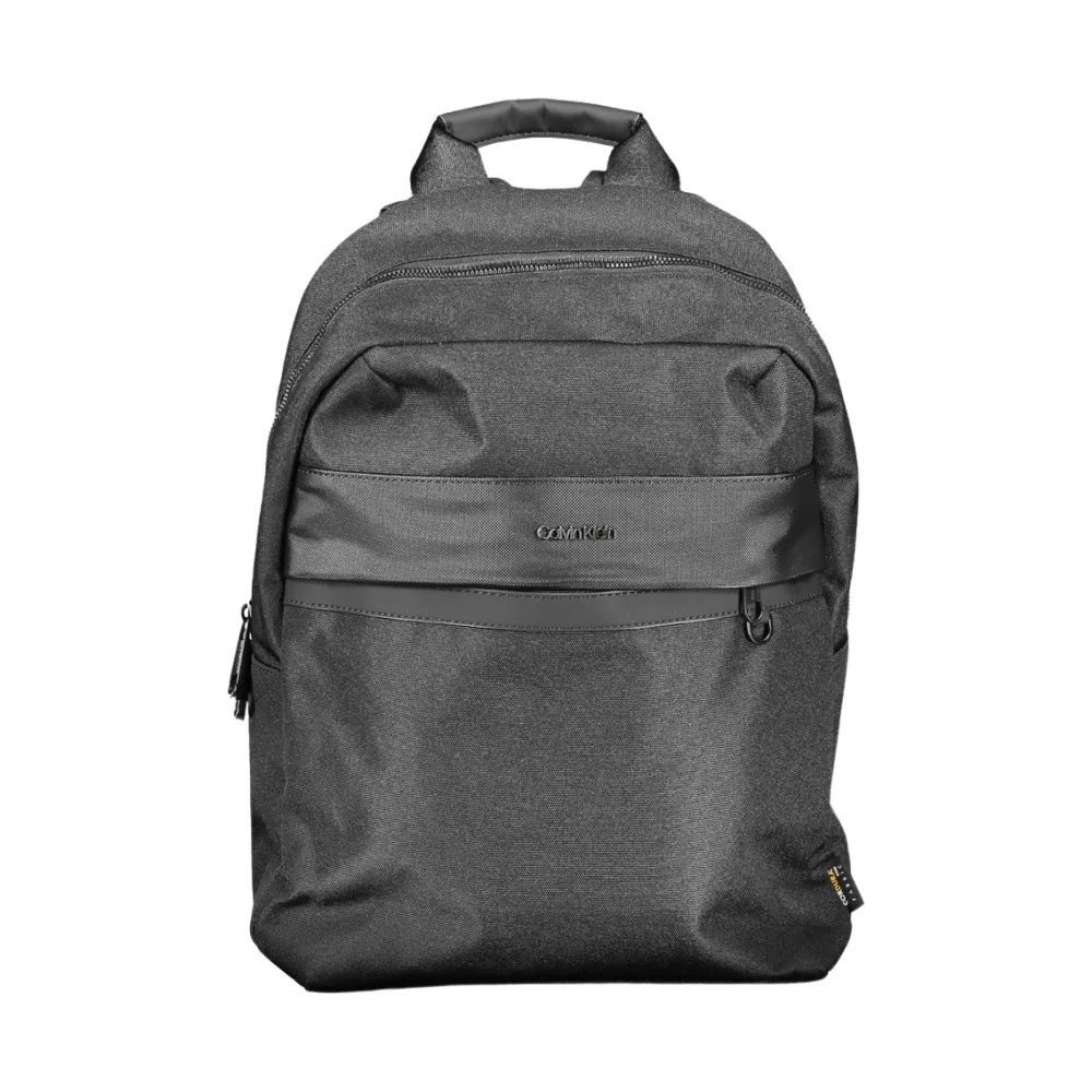 Calvin Klein Black Polyester Men Backpack - Image 2
