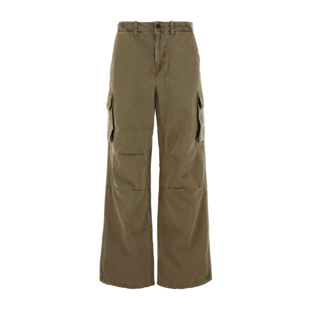 Our Legacy Wide Trousers Gray Heren