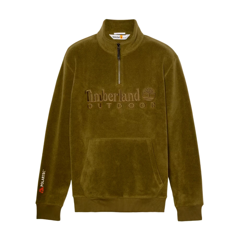 Timberland Veelzijdige Rits Sweater Green Heren