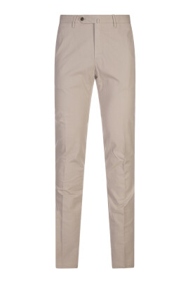 brown-gabardine-superslim-trousers