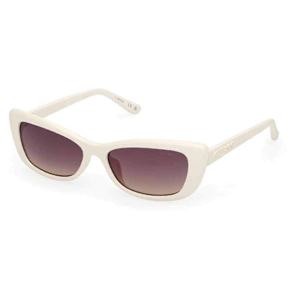 Guess Unisex Beige Sunglasses, 55 Mm, Gu00156-H 5521B