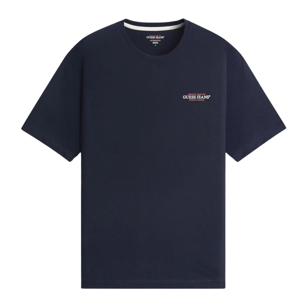 Guess - Tops > T-Shirts - Blue - Guess - Modalova