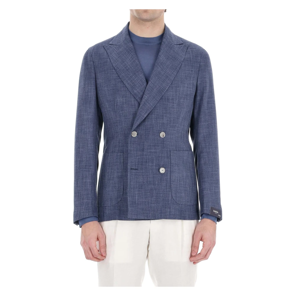 Barba - Jackets > Blazers - Blue - Barba - Modalova