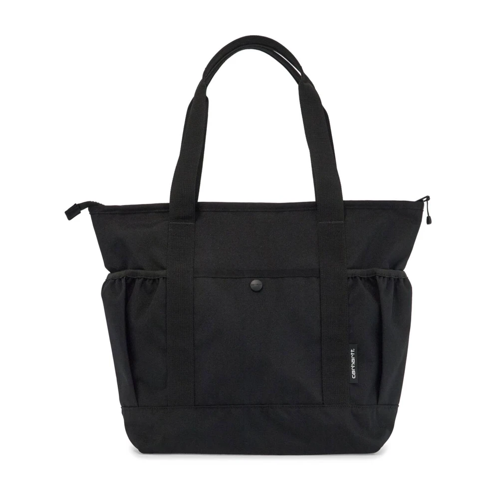 Carhartt WIP Stevige Tote Tas met Ritssluiting Black Heren