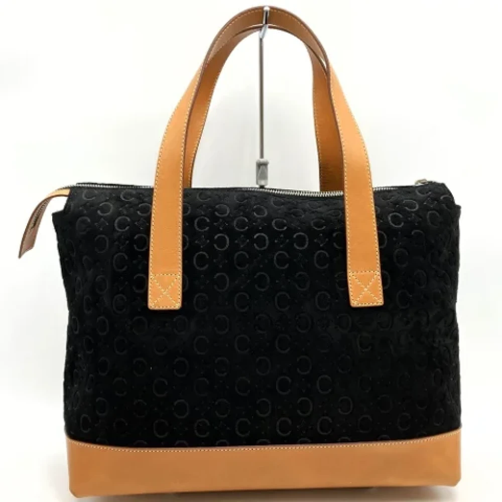 Celine Vintage Pre-owned Leather totes Black Dames