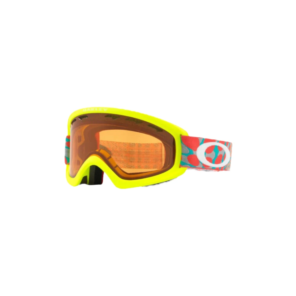 Oakley Koraalroze Sneeuw Zonnebril 7048 Yellow Unisex