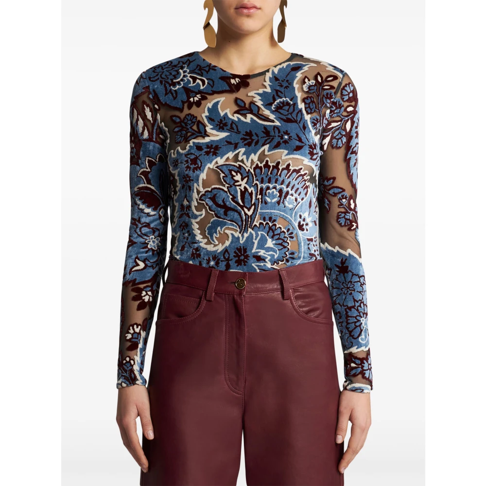 ETRO Stijlvolle TOP voor Modieuze Liefhebbers Multicolor Dames