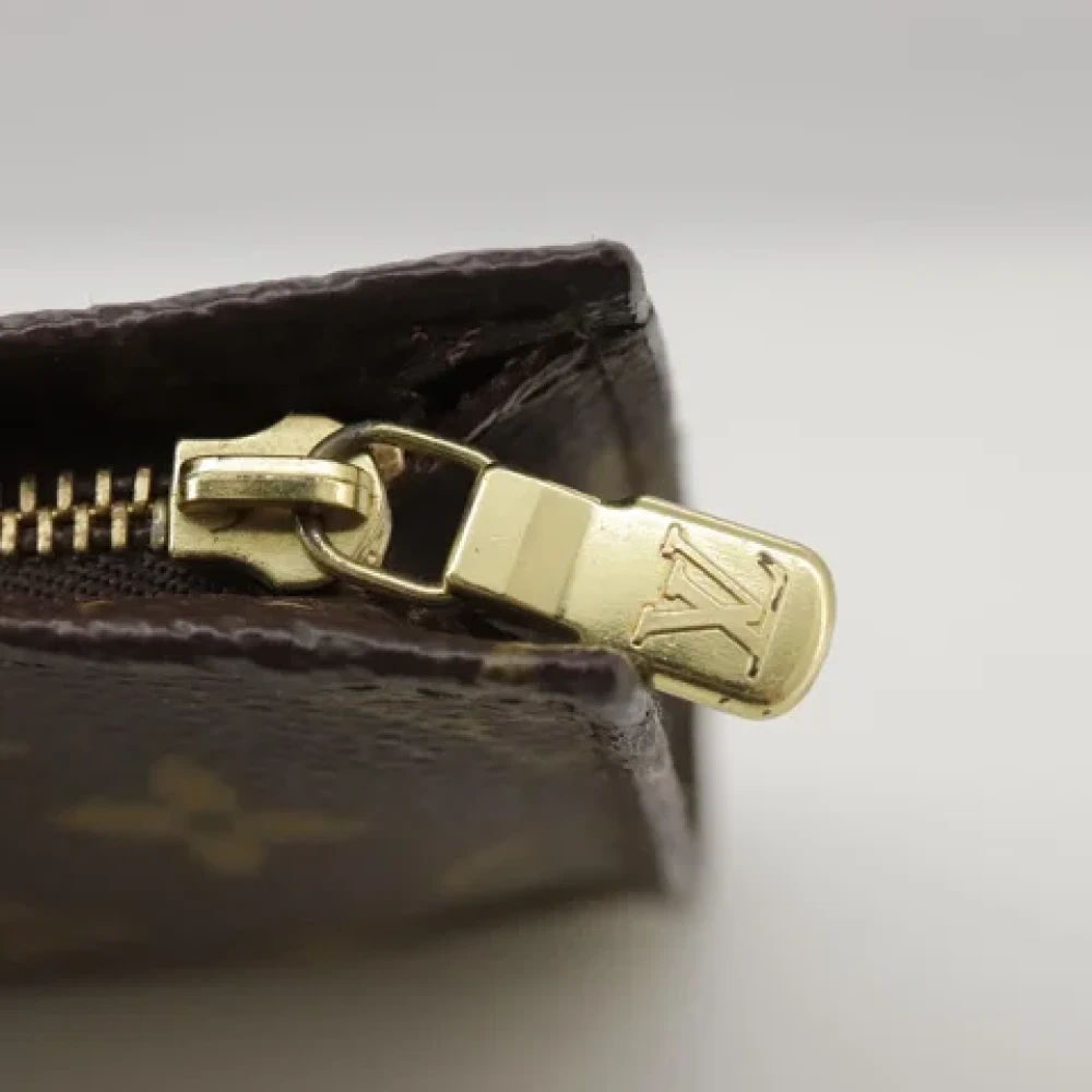 Louis Vuitton Vintage Pre-owned Canvas pouches Brown Dames