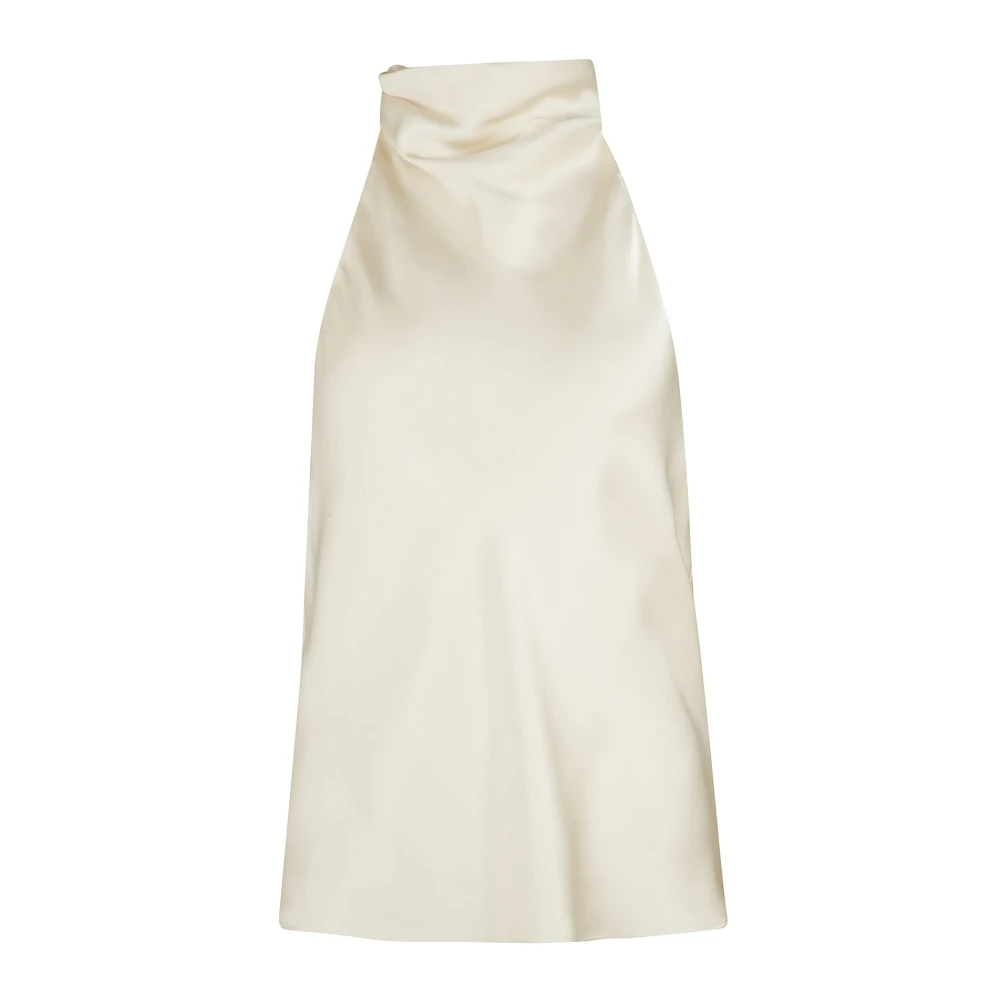 Anine Bing Eliana Top in Sand Beige Dames