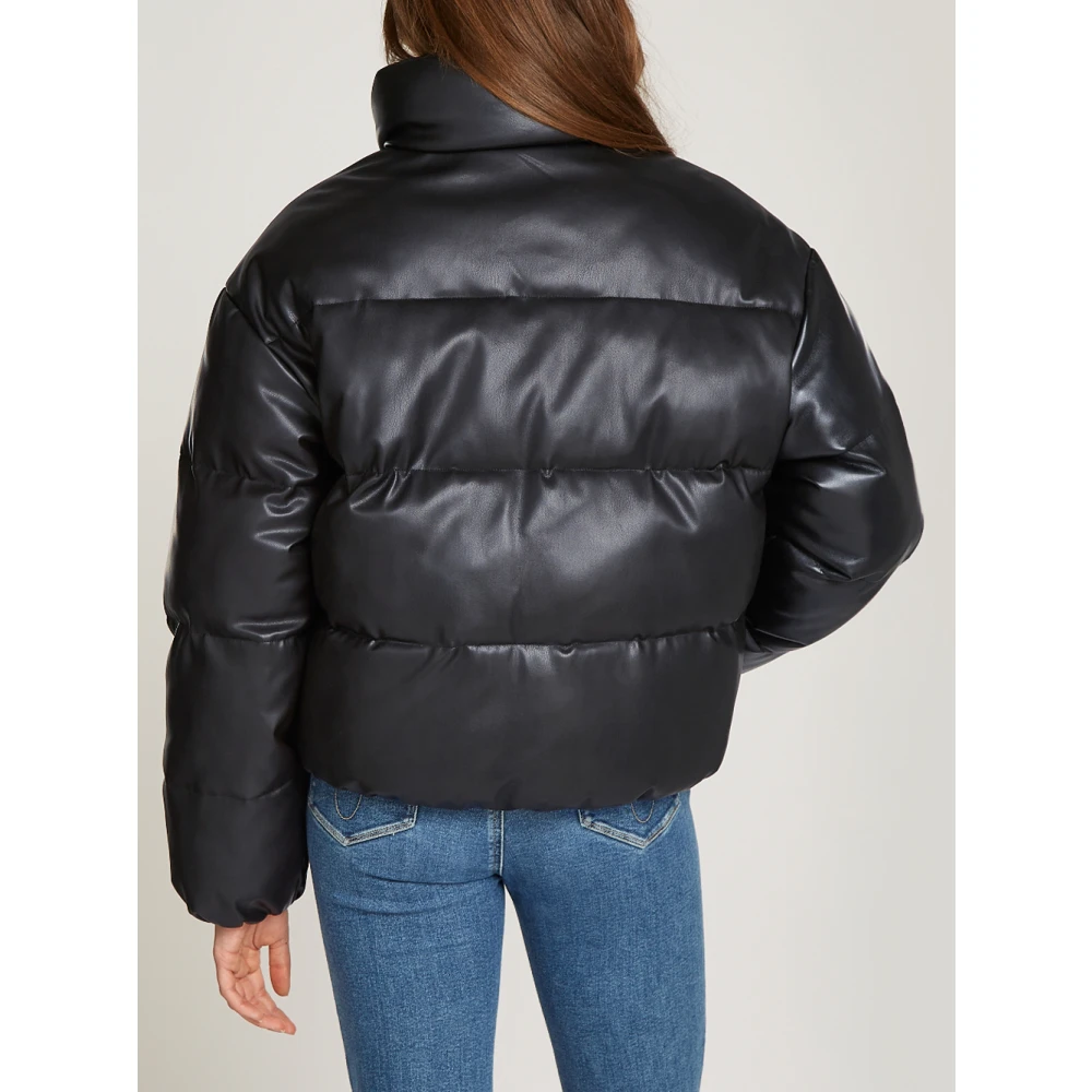 Calvin Klein Zwarte Jassen voor Mannen Black Dames