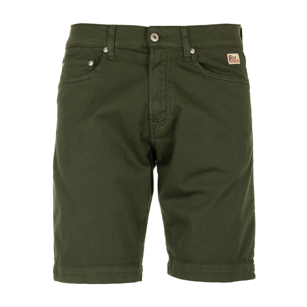 Roy Roger's Casual Shorts Green Heren