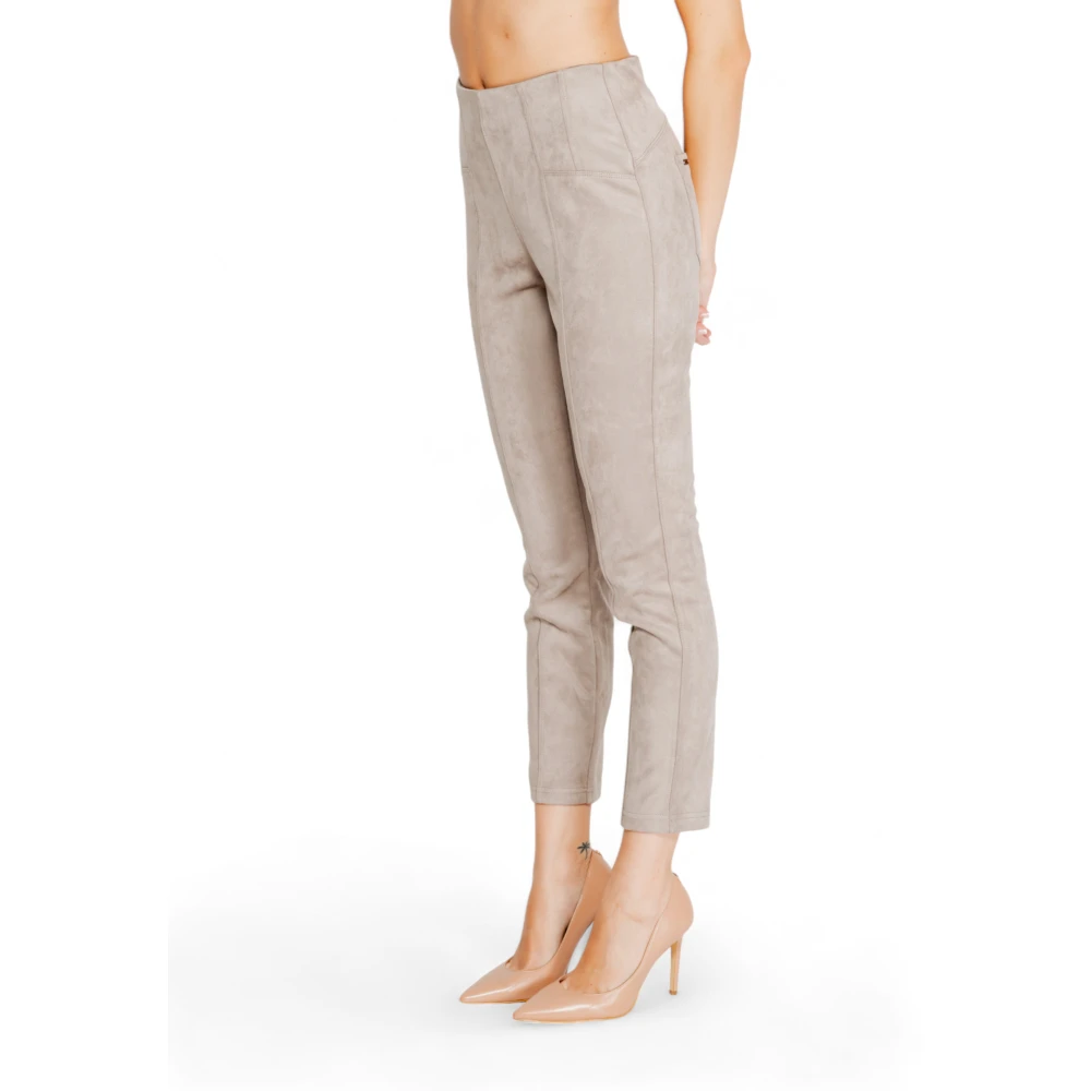 Street One Beige Ritsbroek Herfst Winter Beige Dames