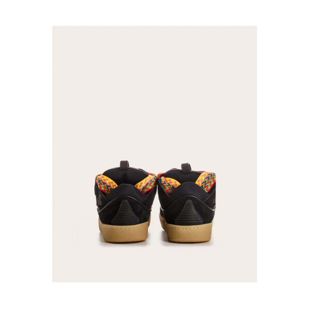 Lanvin Originele Curb Sneakers Black Dames