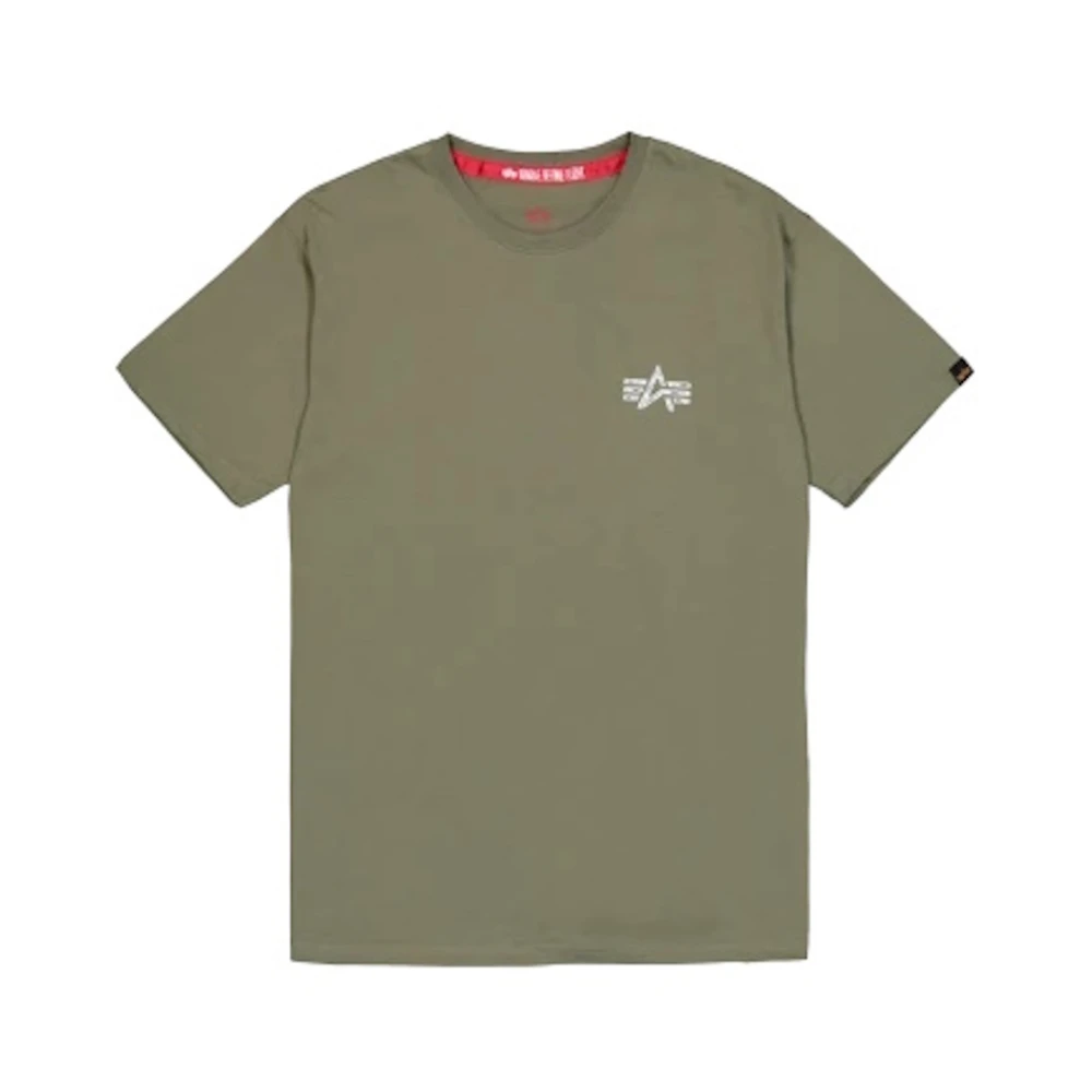 alpha industries Signature T-shirt met korte mouwen Green Heren