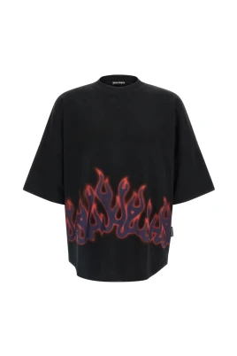 Flames Over T-Shirt