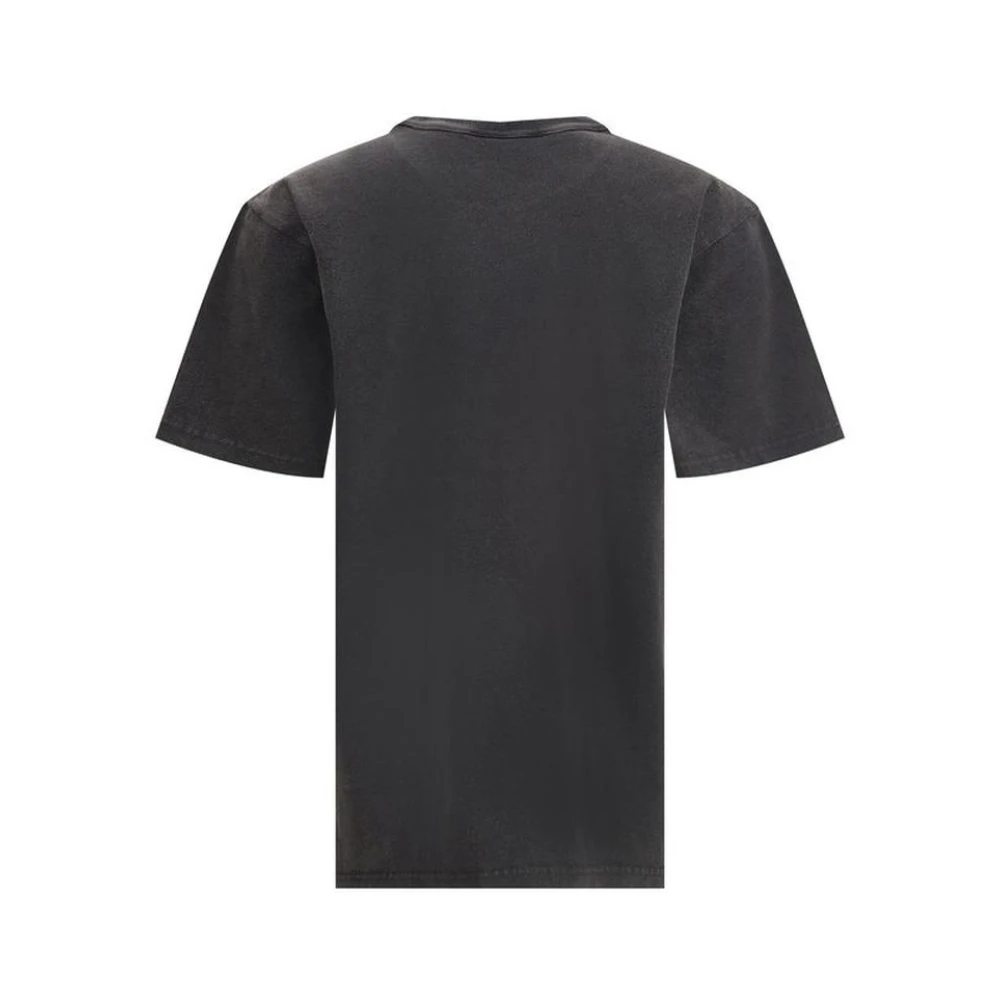 alexander wang Monogram Grafisch Katoenen T-shirt Black Dames