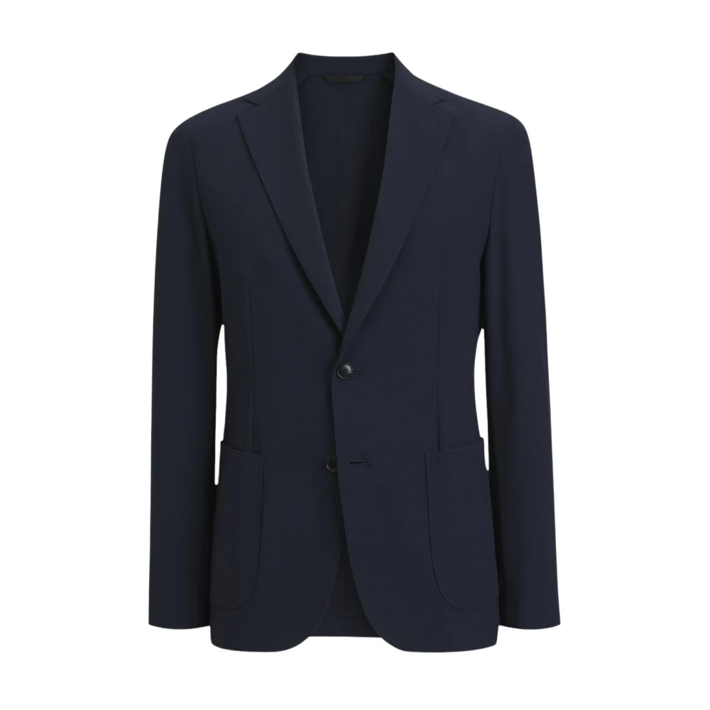 Boss 404 Blazer Slim Fit Dark Blue - Immagine 4