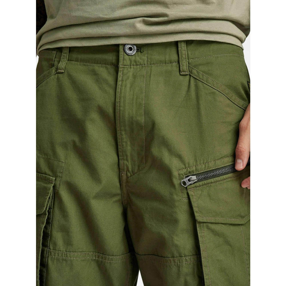G-Star Casual Olive Shadow Shorts Green Heren