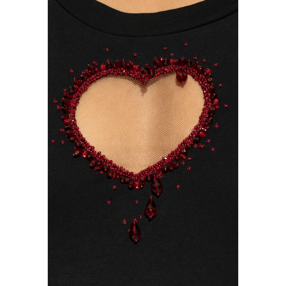Dsquared2 Jurk met applicatie Black Dames