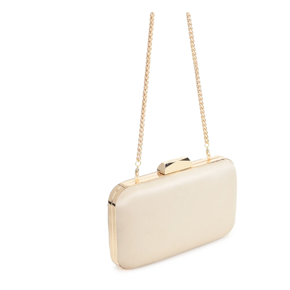 Kazar Beige trouwtas in de vorm van een stijve doos Beige Dames