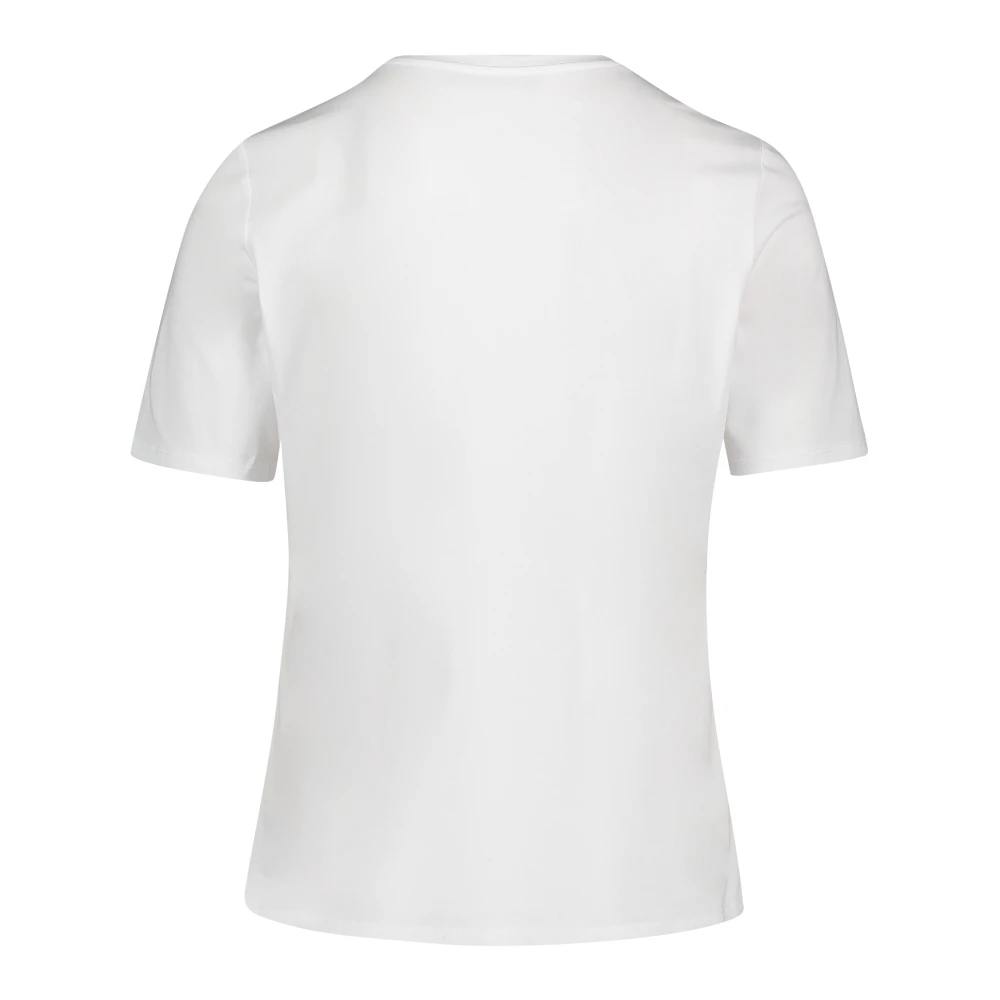 Betty Barclay Glitterend Basic T-shirt met halve mouwen White Dames