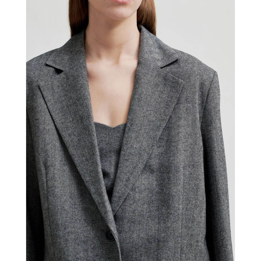 Second Female Waleria Blazer Second Dames Gray Dames