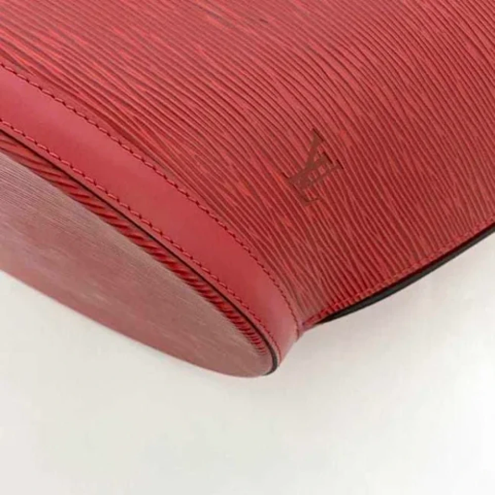 Louis Vuitton Vintage Pre-owned Leather louis-vuitton-bags Red Dames