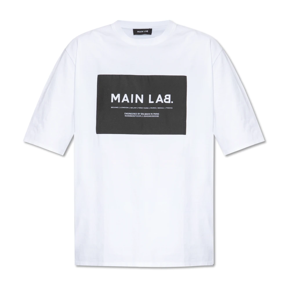 Balmain - Tops > T-Shirts - White - Balmain - Modalova
