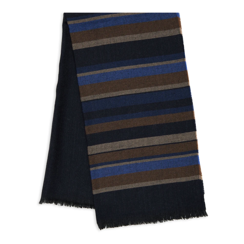Gallo Unisex sjaal in effen blauw Multicolor Unisex