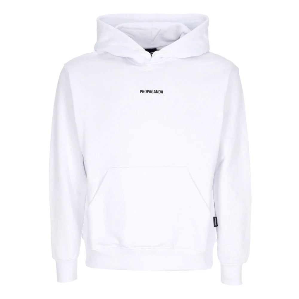 Propaganda Koraal hoodie met voorzak White Heren
