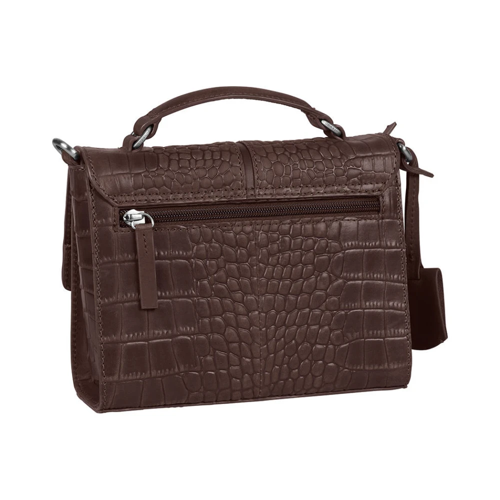 Burkely Stijlvolle Tas Brown Dames