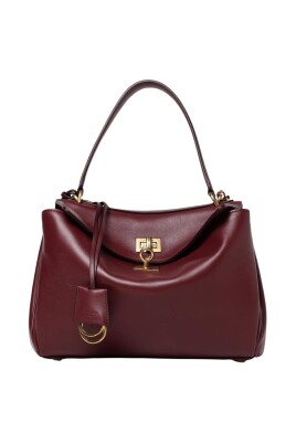 burgundy-top-handle-shoulder-bag
