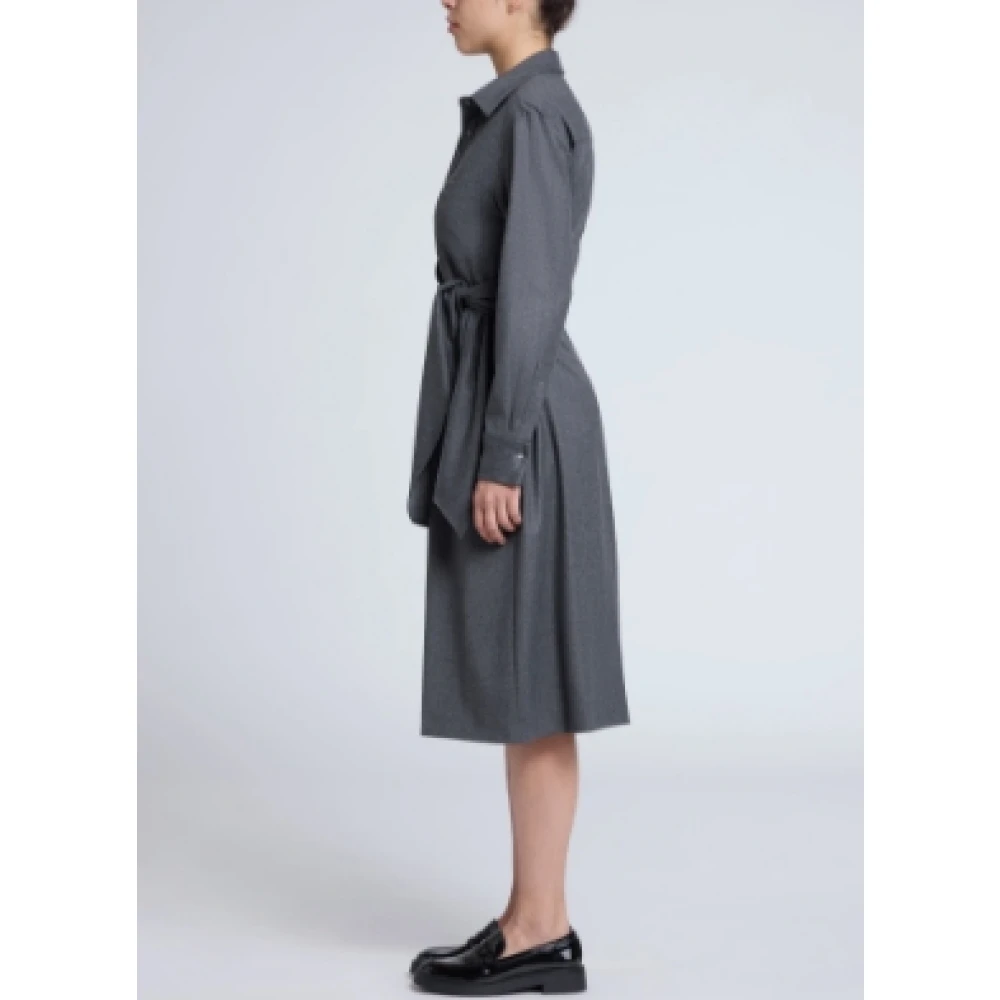 Antonelli Firenze Geweven jurk in grijs Gray Dames