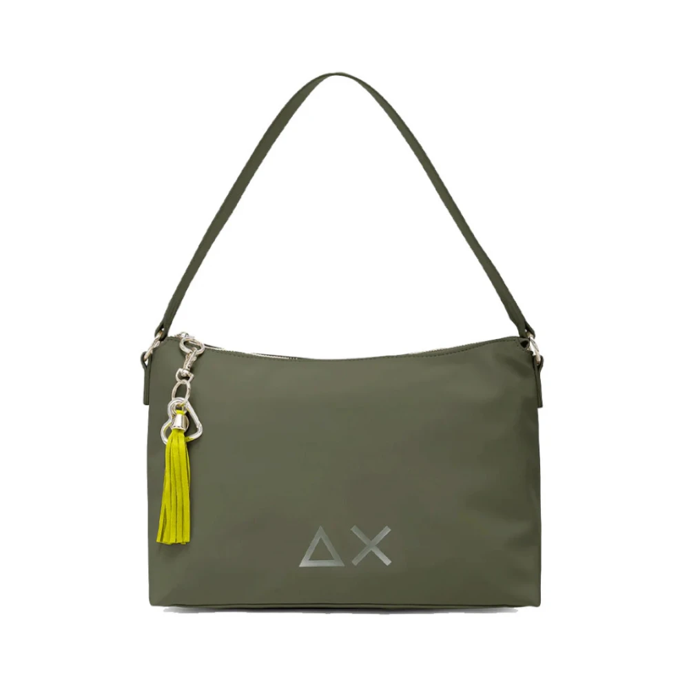 Sun68 Women's Green Nylon Bowling Bag