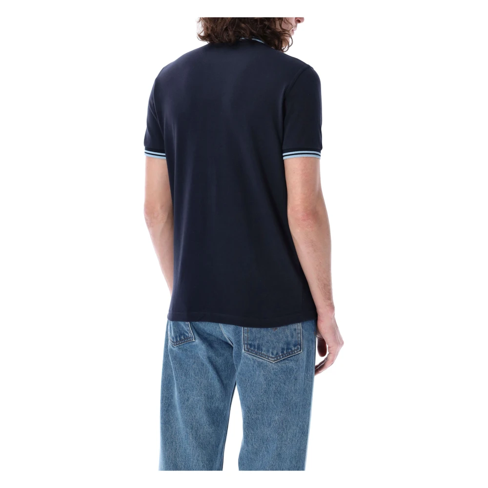 Fred Perry Polo Shirts Blue Heren