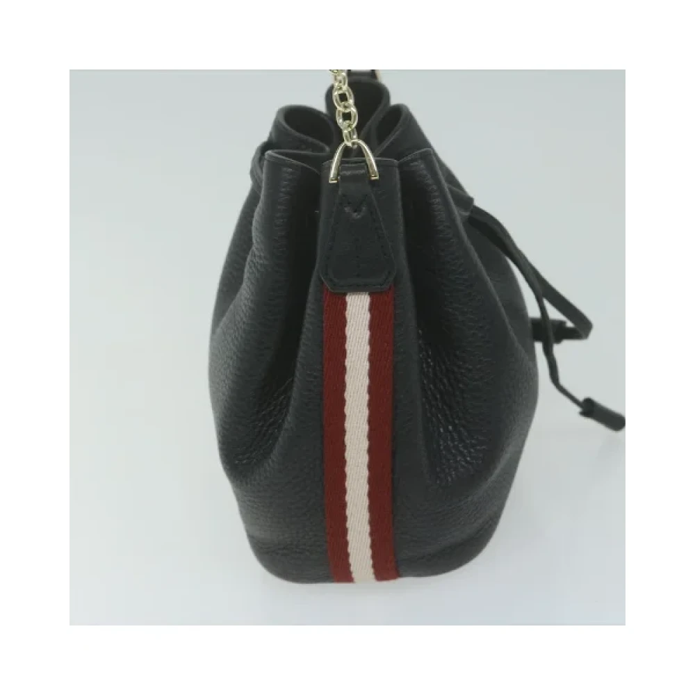 Bally Pre-owned Leather shoulder-bags Black Dames