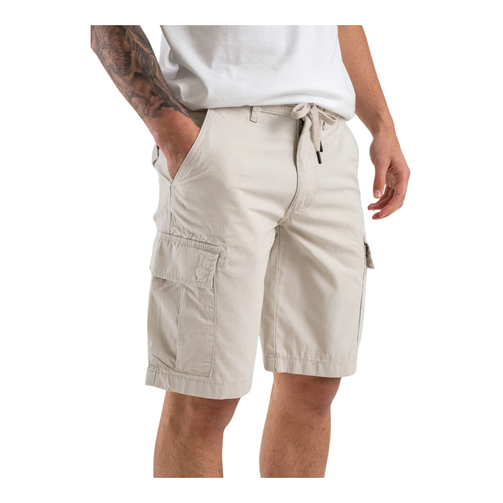 Only & Sons Stijlvolle Bermuda Shorts voor Mannen Beige Heren