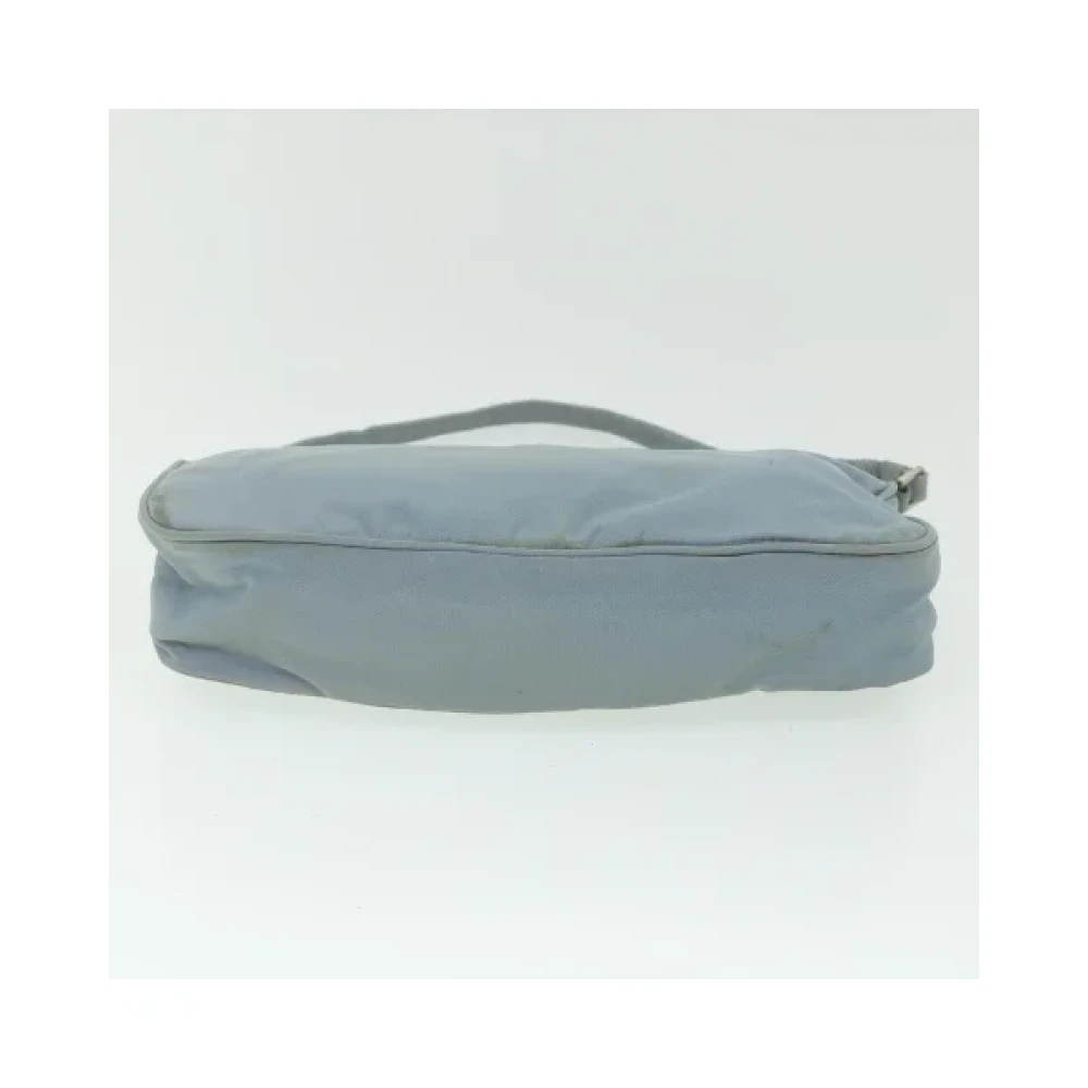 Prada Vintage Pre-owned Nylon prada-bags Blue Dames