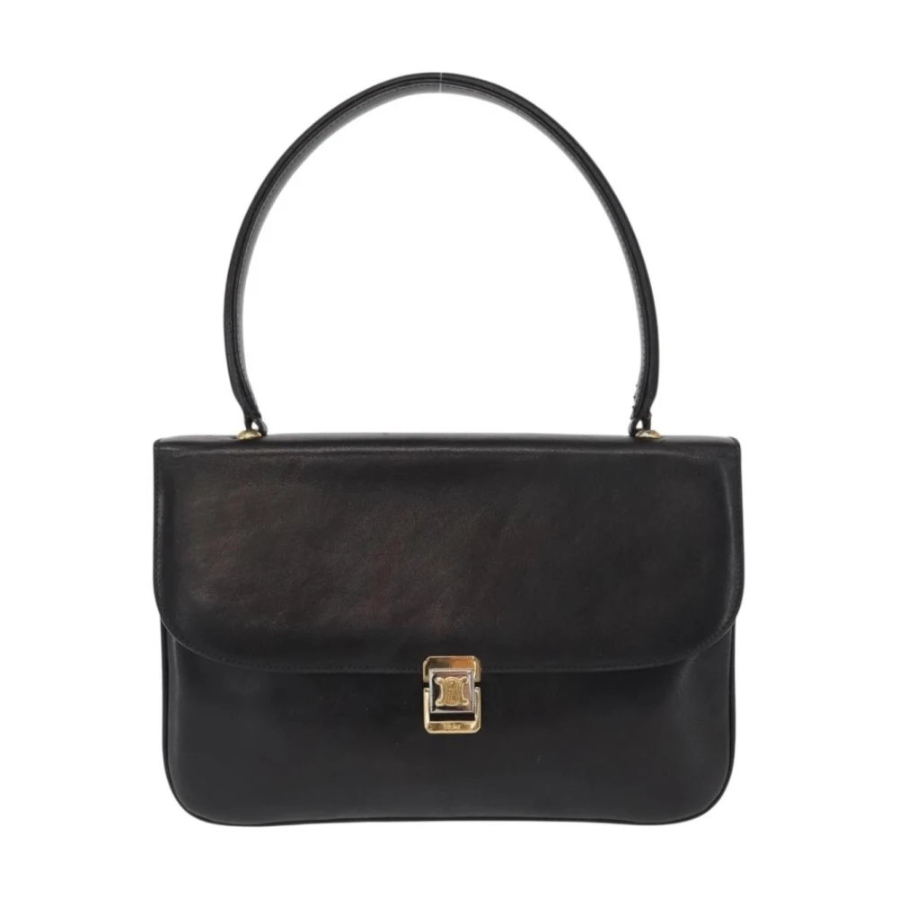 Celine Vintage Donna Nero Pre-Owned, Taglia Unica, Used,