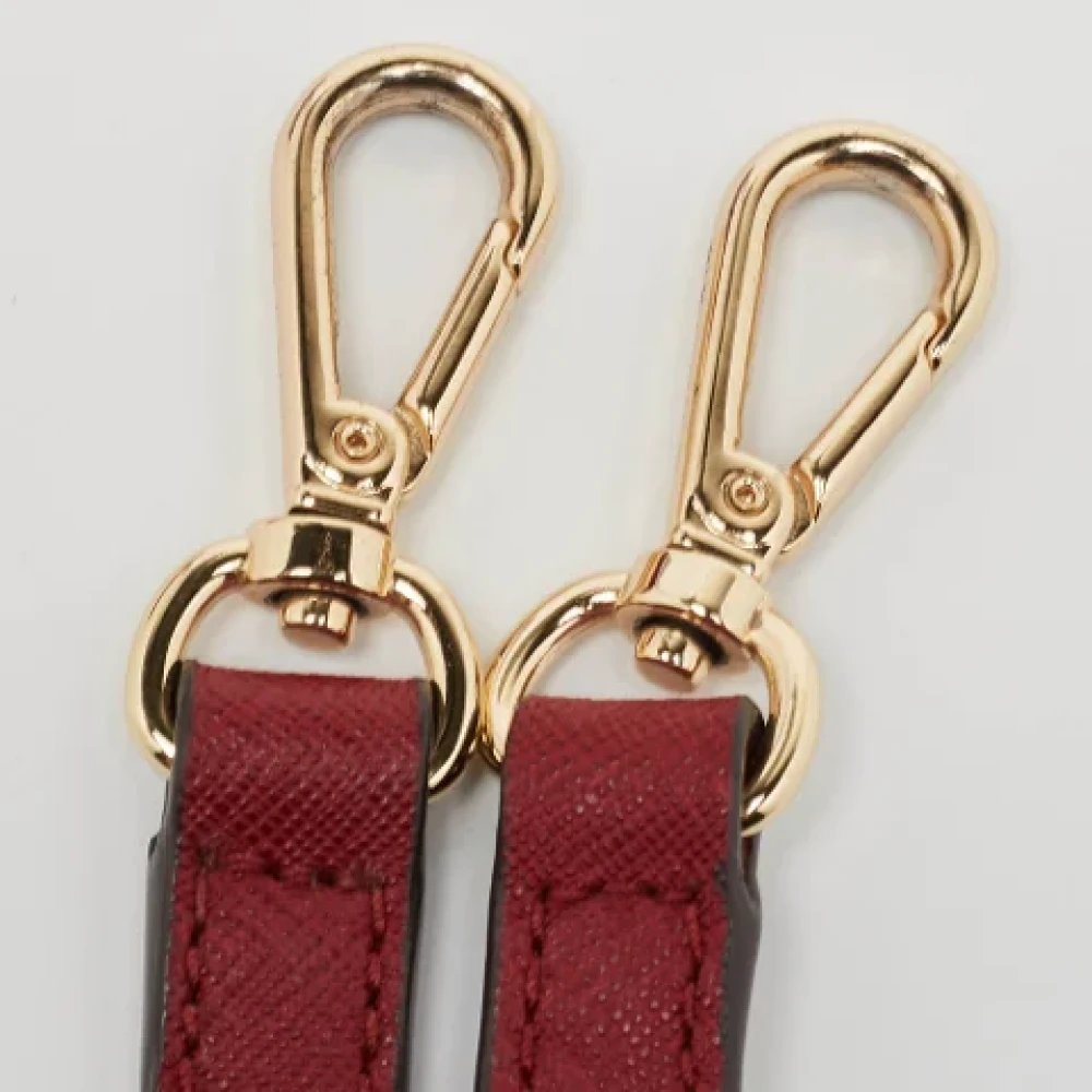 Michael Kors Pre-owned Leather handbags Red Dames