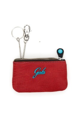red-leather-keychain-ring