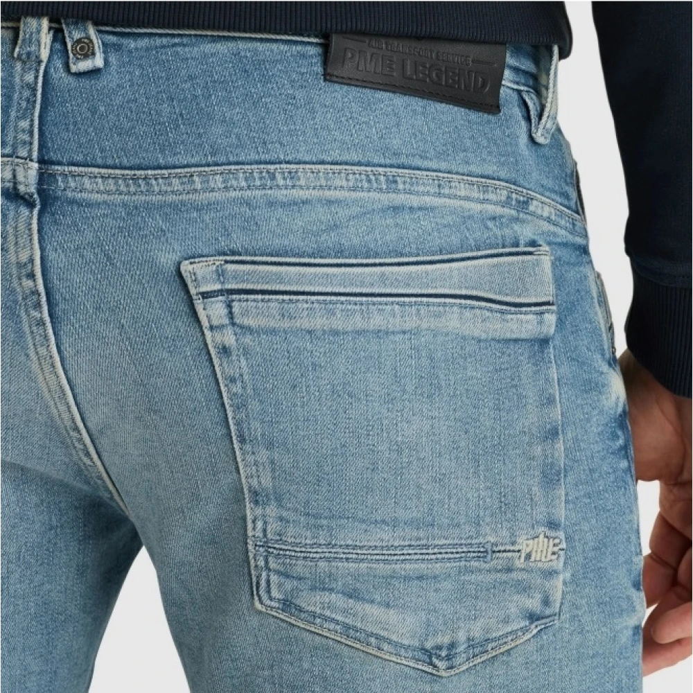PME Legend Denim Shade Fresh Regular Fit Jeans Blue Heren