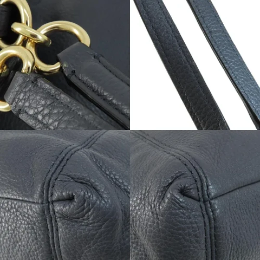 Coach Pre-owned Leather totes Blue Dames