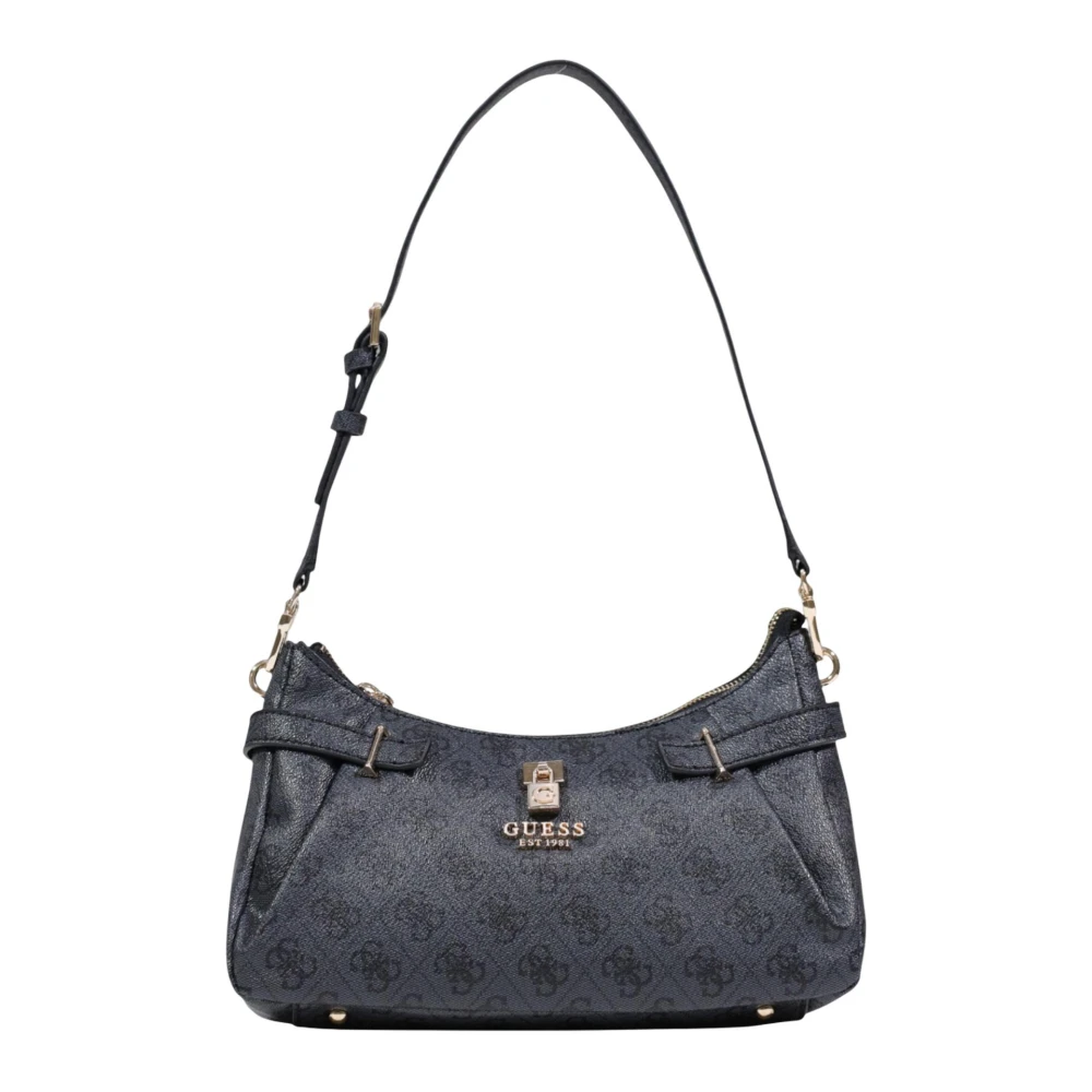 Guess Women's Gray Yesba Shoulder Bag - Shoulder Bags - One Size - Bags