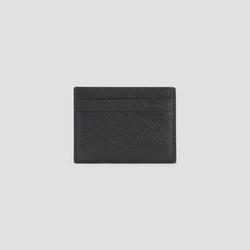 Balenciaga Leren Portemonnee Black Heren
