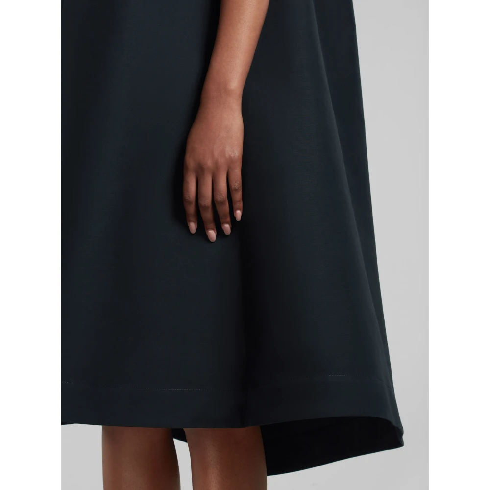 Marni Katoenen cady cocon jurk Black Dames