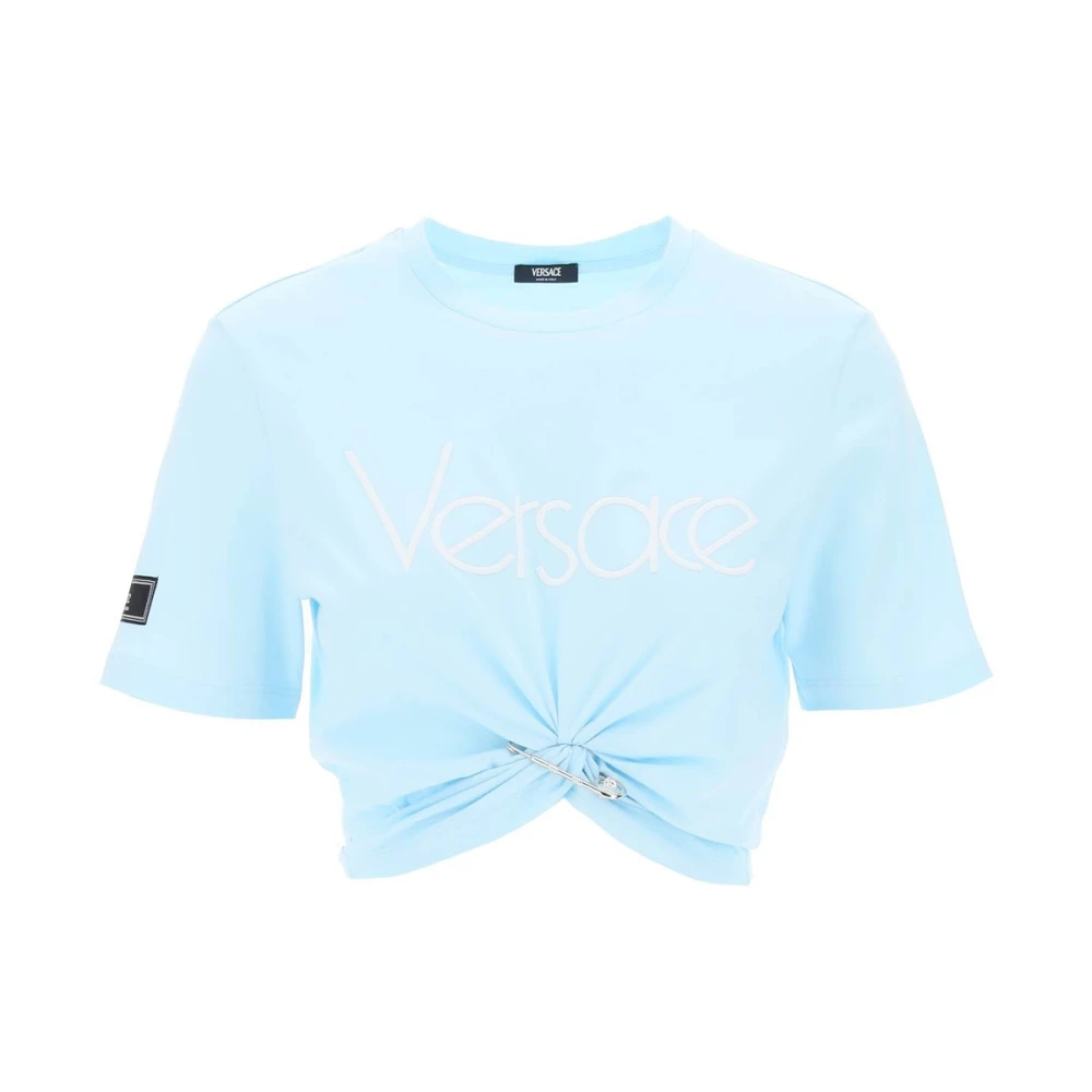 Versace Casual Sweatshirt Blue Dames