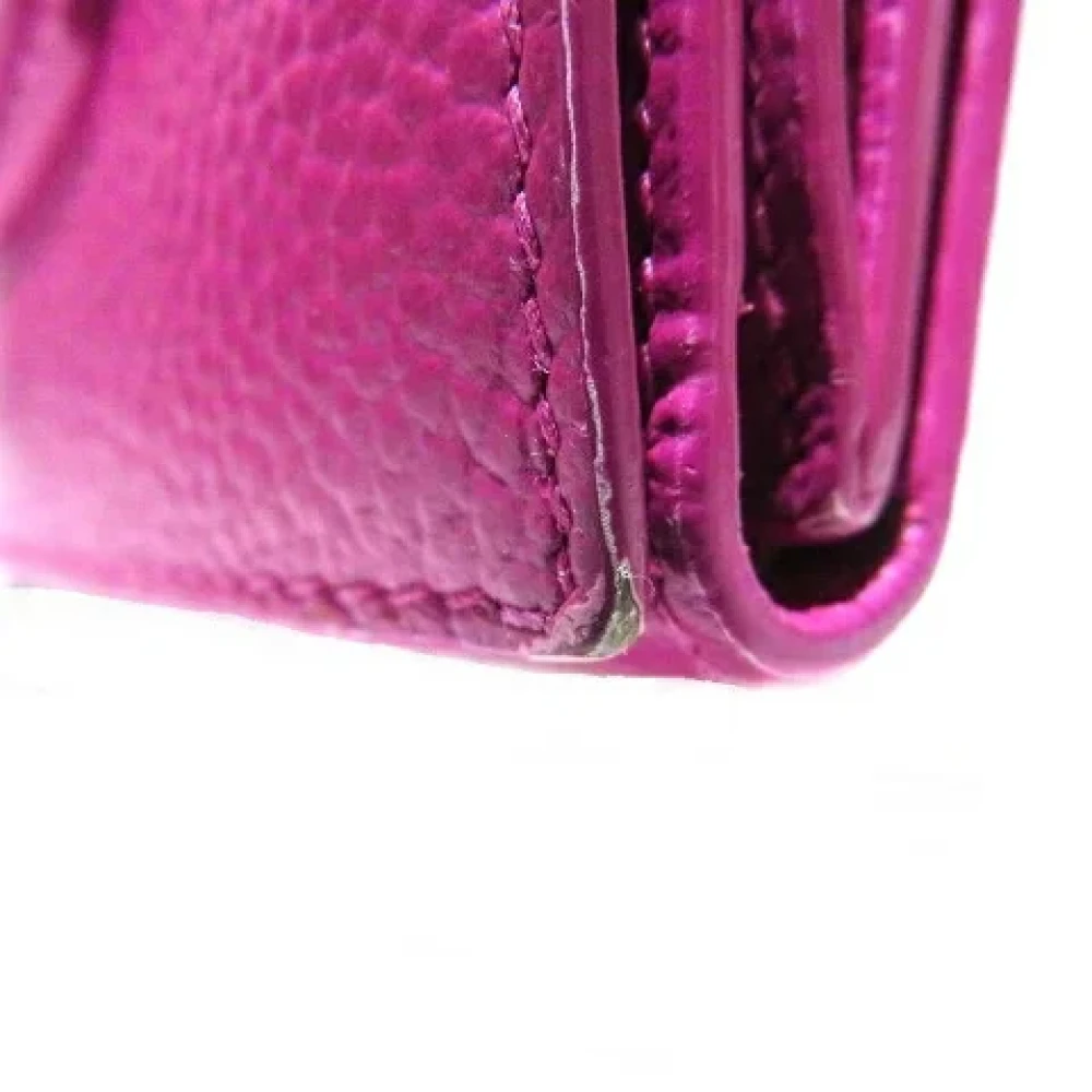 Balenciaga Vintage Pre-owned Leather wallets Pink Dames