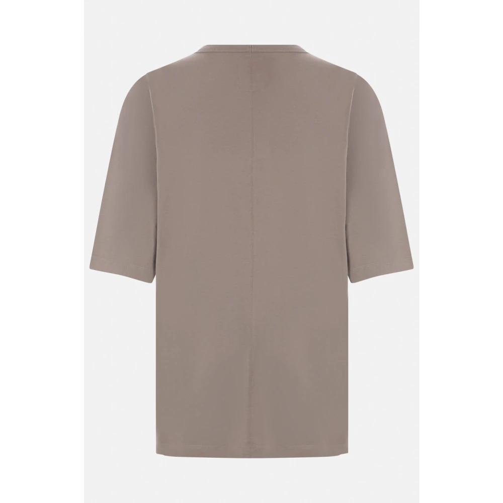 Moncler Oversize T-shirt Rick Owens Dust Brown Heren